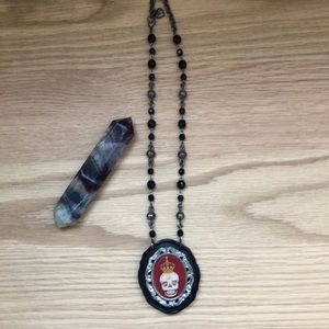 Amazing skull necklace!